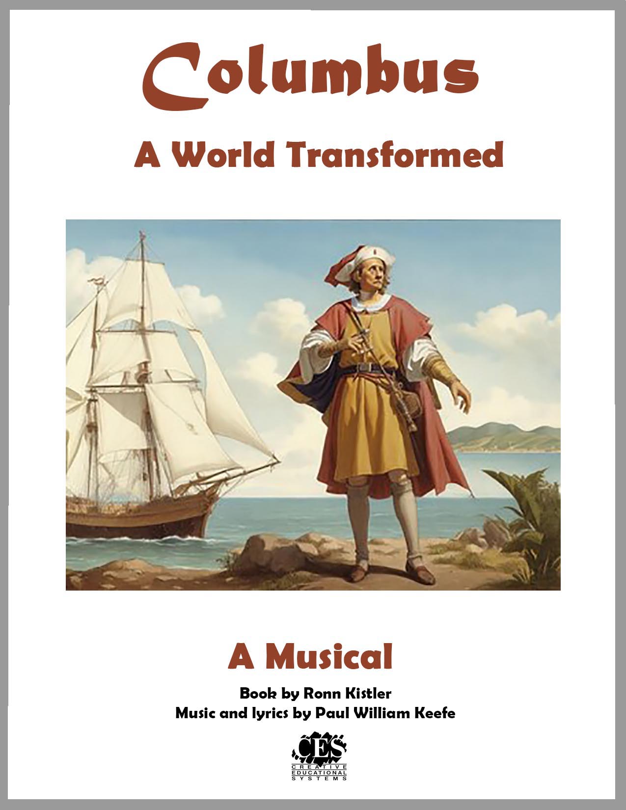 Columbus-The Musical play script cover