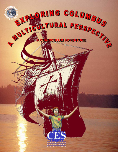  cover for Exploring Christopher Columbus: A Multicultural Perspective 
arts in education teaching curriculum through the arts curriculum guide 
book for the age of exploration for teachers